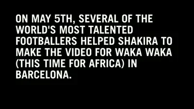 VIDEO Shakira l-a lasat pe Nadal pentru fotbalisti! Vezi cum au impresionat-o Messi, Pique, Alves si Marquez!