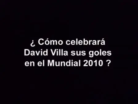 VIDEO! Cum va celebra David Villa un gol la Mondiale? Vezi propunerile NEBUNE ale fanilor Spaniei :))