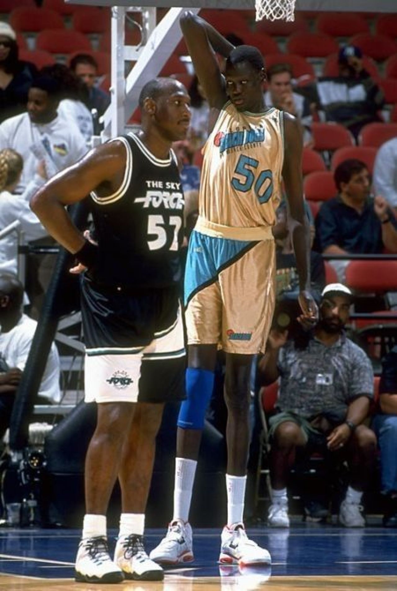Cel mai inalt jucator din istoria NBA! Are 231 cm, cat Ghita Muresan! FOTO:_9