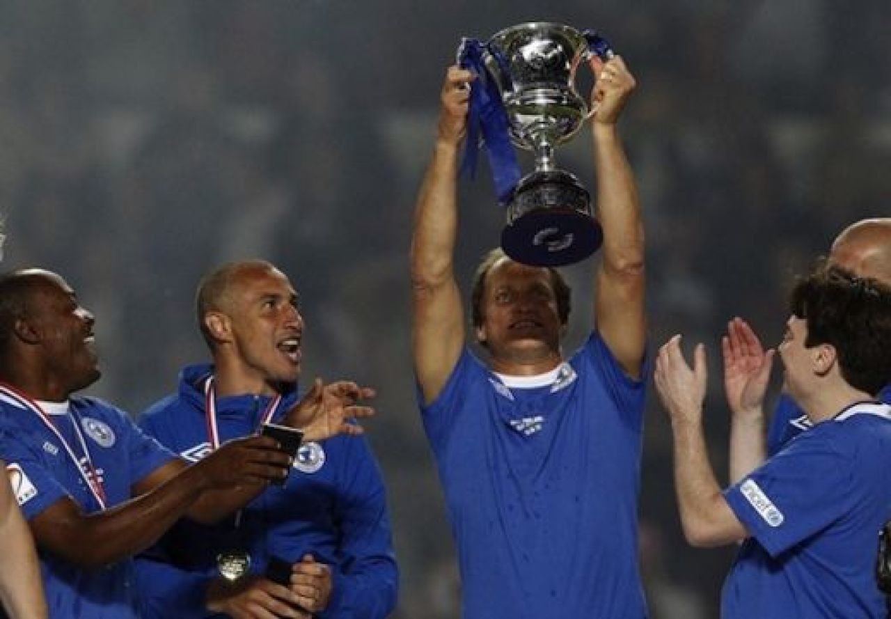 VIDEO Albii nu stiu sa sara, dar pot sa inscrie! Woody Harrelson, erou la 11 metri! Vezi ce show a facut cu Zidane!_2