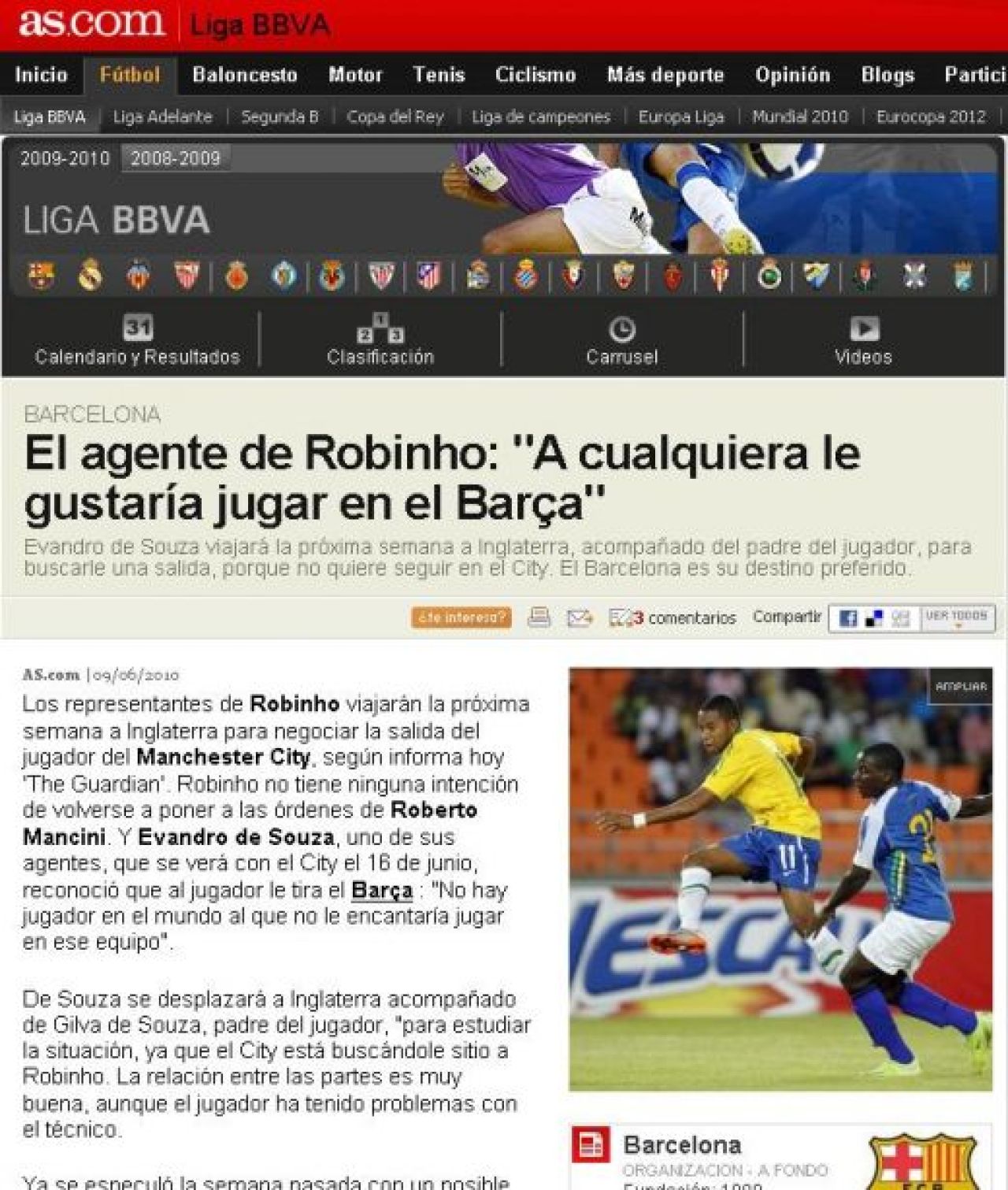 Barcelona si Real isi impart transferurile: Mourinho il ia pe Ballack, Robinho vrea pe Nou Camp!_3