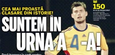 Cea mai proasta nationala din istorie? Cifrele vorbesc: Suntem in urna a patra pentru CM!
