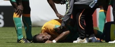 VIDEO Drogba rateaza Cupa Mondiala! Vezi cum si-a RUPT cotul in meciul cu Japonia!