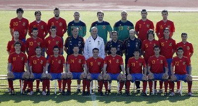 ASTA e poza cu campioana mondiala? Vezi poza oficiala a Spaniei pentru mondialul din Africa de Sud!