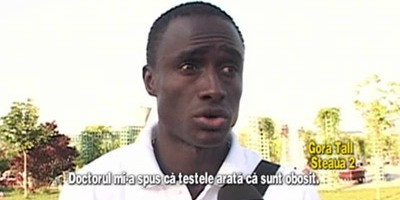 Tall este sincer: Sunt cel mai prost transfer al Stelei! Vezi cum se antreneaza in spatele blocului :)