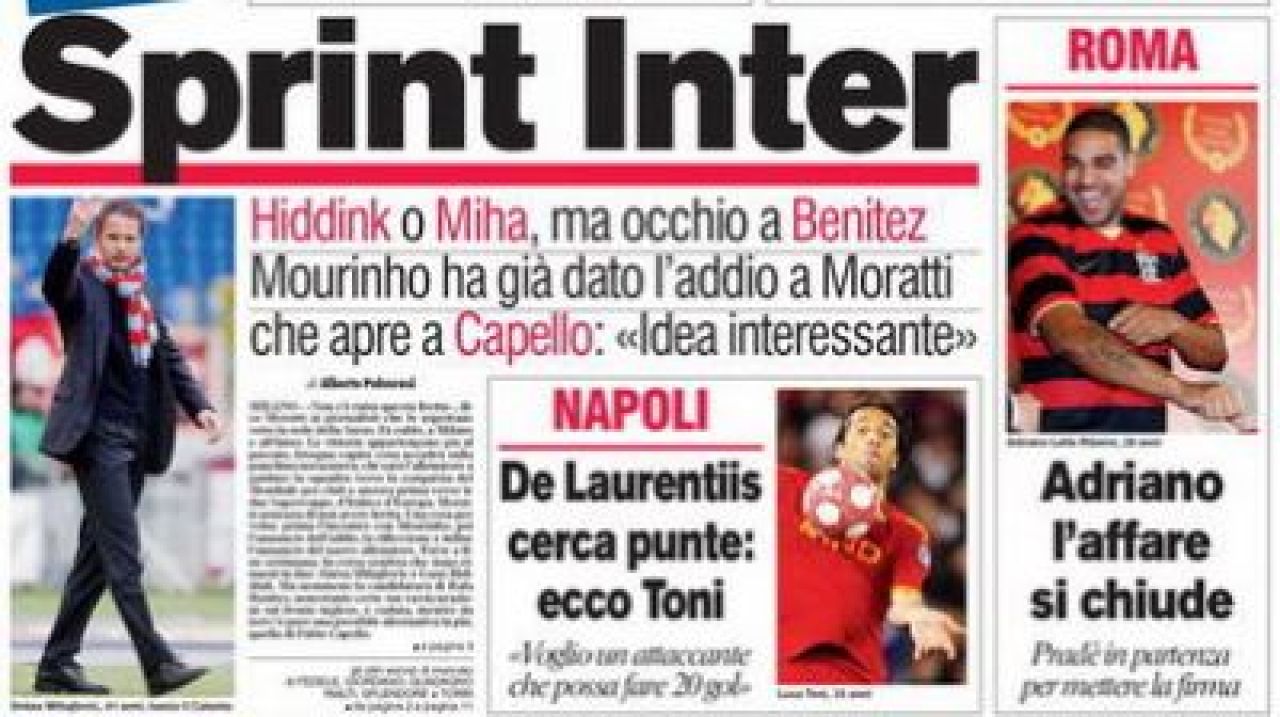 Moratti: