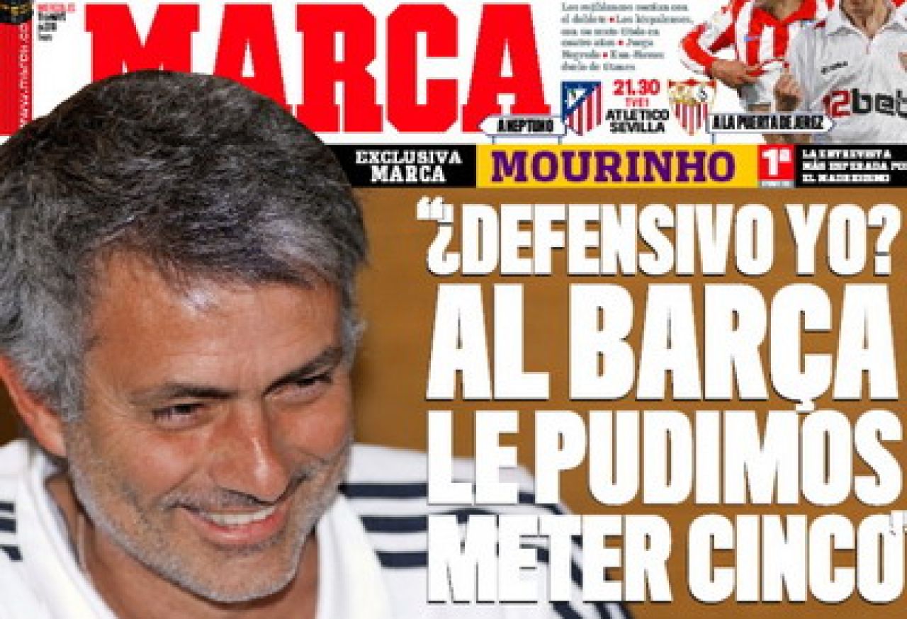 Mourinho ii pregateste ceva Barcelonei: