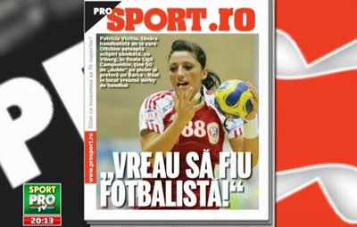 Citeste joi in ProSport: Ce handbalista de la Oltchim este o mare.. fotbalista!