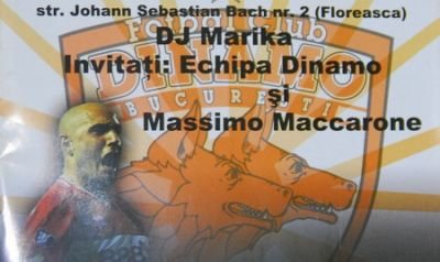 Tamas, Radu Stefan si MACCARONE vin la petrecerea dinamovistilor de pe 10 mai!