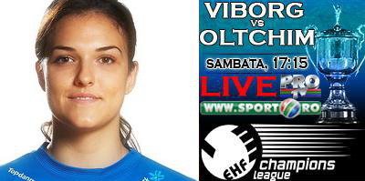 Cea mai SEXY portarita din lume joaca la Viborg!&nbsp; Nu vrem ca trofeul sa ramana la Bucuresti!