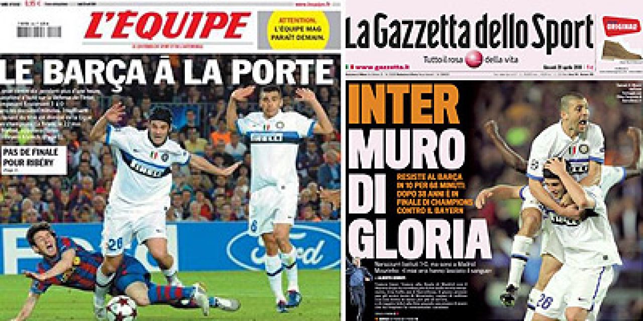 Chivu primul ROMAN care a tinut prima pagina L'Equipe si Gazzetta dello Sport!_1