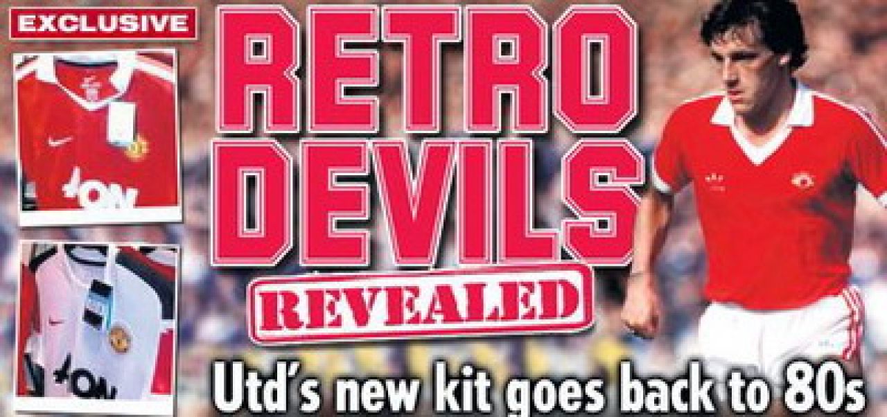 FOTO: Manchester United back to the future! Asa arata noile tricouri ale lui Rooney si Giggs!_1