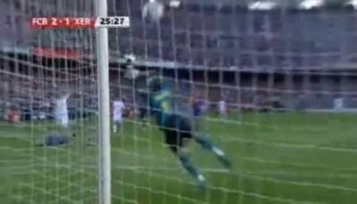 VIDEO! Golul care a AMETIT-O pe Barcelona! Vezi ce sut a prins Bermejo de la Xerez &nbsp;