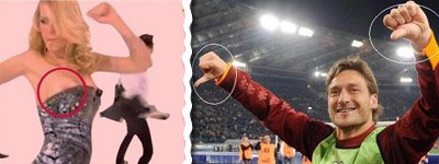 VIDEO Ilary cu sanul pe afara! Asta a vrut Totti sa arate cu gestul de la derby!
