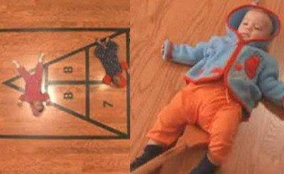 La ce sunt buni barbatii :) Incredibil, pariaza pe bebelusi! VIDEO