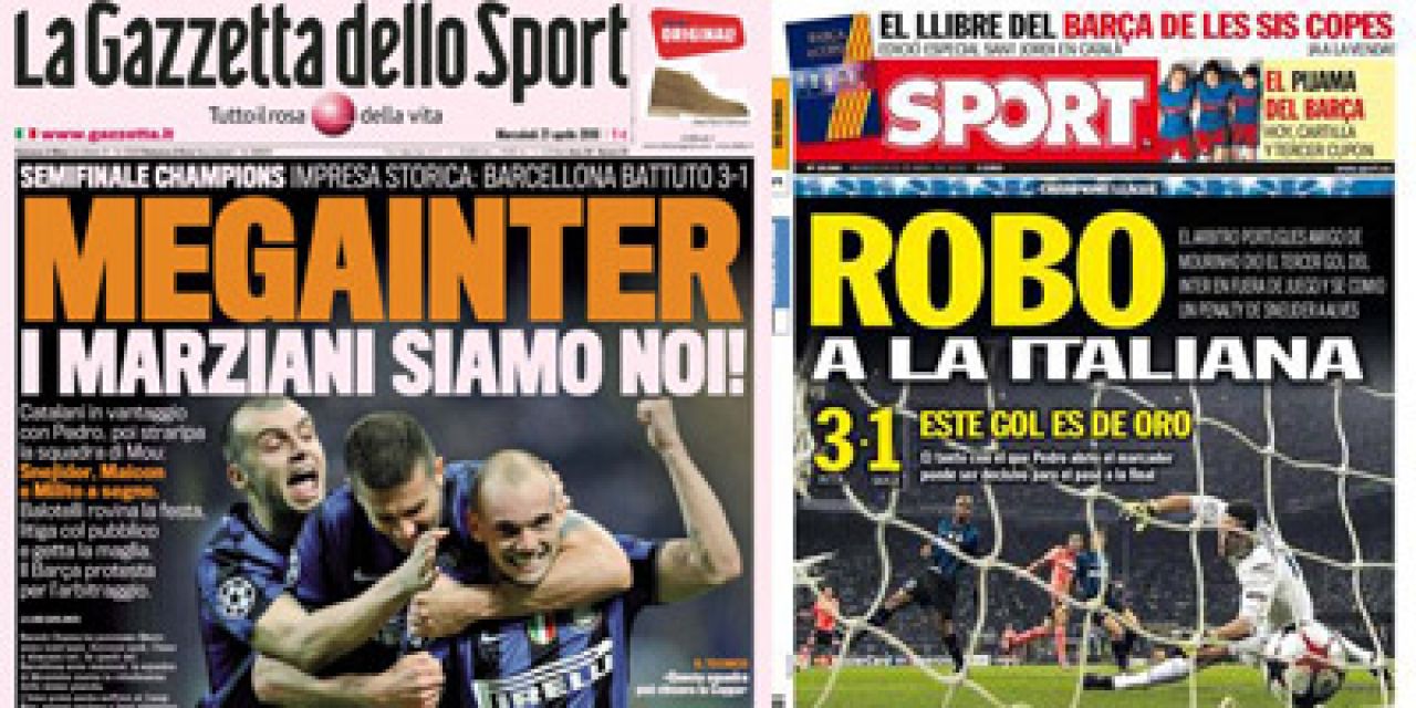 Italienii fac misto de Barca: