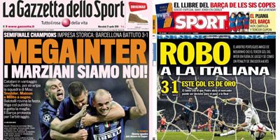 Italienii fac misto de Barca: