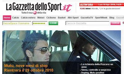 GATA cu prostiile Mutu! Vezi ce mesaje a primit romanul de la italieni!