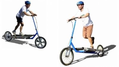 VIDEO EXTREM! Asta e prima TROTINETA off-road!