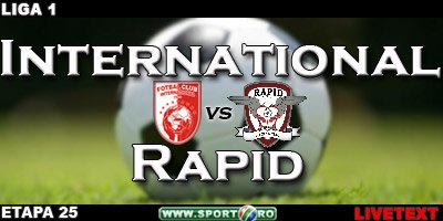 Prima victorie pentru Andone: Inter 1-2 Rapid (Bacila 9 / Grigorie 51, Sapunaru 57)