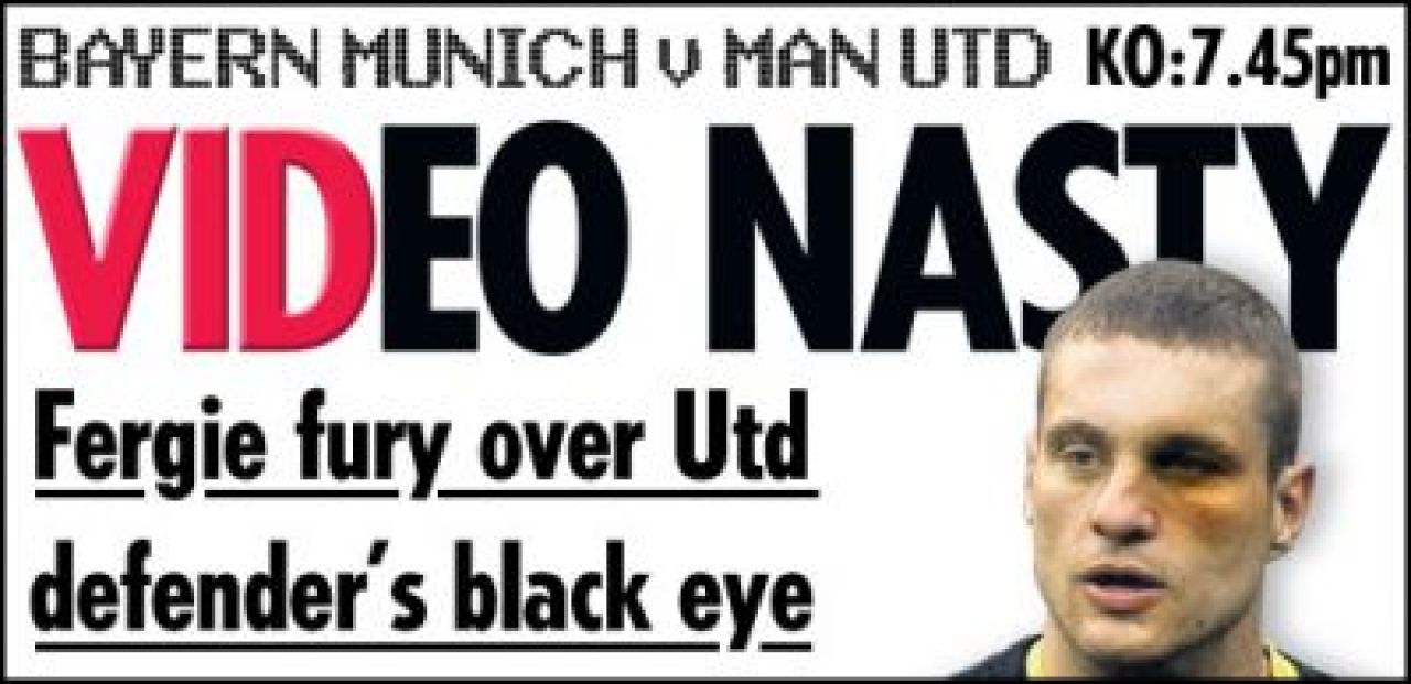 FOTO Probleme in aparare pentru United! Vidic, lovit dur cu Bolton!_1