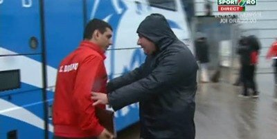 VIDEO EXCLUSIV! Ionel Ganea, la un pas de BATAIE la Urziceni cu fortele de ordine