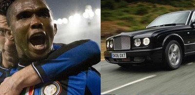 Eroul lui Inter a ramas fara Bentley: hotii i-au furat masina lui Eto o!