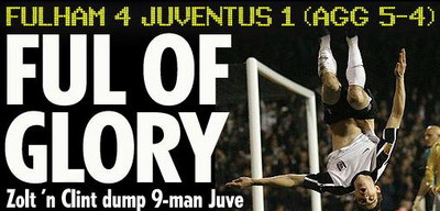 FUL OF GLORY! Gazzetta dello Sport: Juventus s-a PRABUSIT!