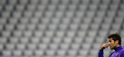 Adrian Mutu s-a intors la Florenta si s-a antrenat alaturi de colegii sai!