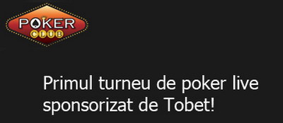 Primul turneu de poker live sponsorizat de Tobet!