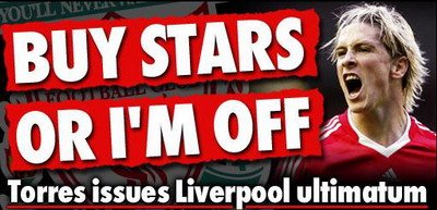 Varianta SOC! Torres la Manchester: Daca Liverpool nu aduce vedete, plec!