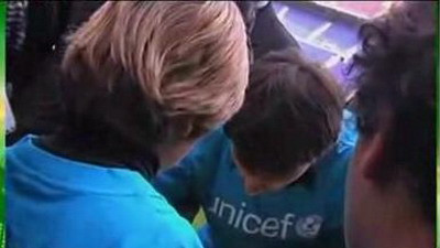 VIDEO / Messi este cel mai tanar ambasador UNICEF: