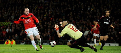 Lectie de fotbal: Manchester 4-0 Milan! VEZI golurile in 3D!