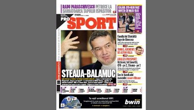 Citeste azi in ProSport / Steaua - Balamuc