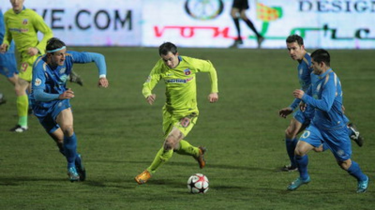 Vezi imagini! Pepe Moreno si Kapetanos salveaza miraculos Steaua! Unirea 2-2 Steaua!_1