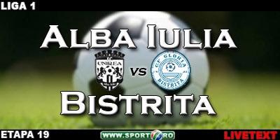 Unirea Alba Iulia 1-2 Gloria Bistrita! (Veljovic 2 / Moraes 6, Coroian 81)