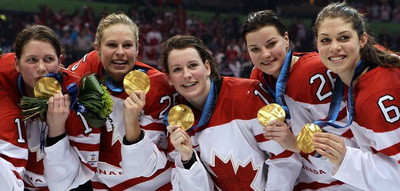 Echipa feminina a Canadei a luat titlul olimpic la hochei pe gheata!