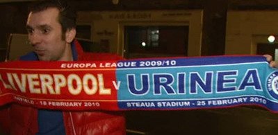 VIDEO Fulare cu URINEA pe Anfield! Vezi planul de razbunare al romanilor!