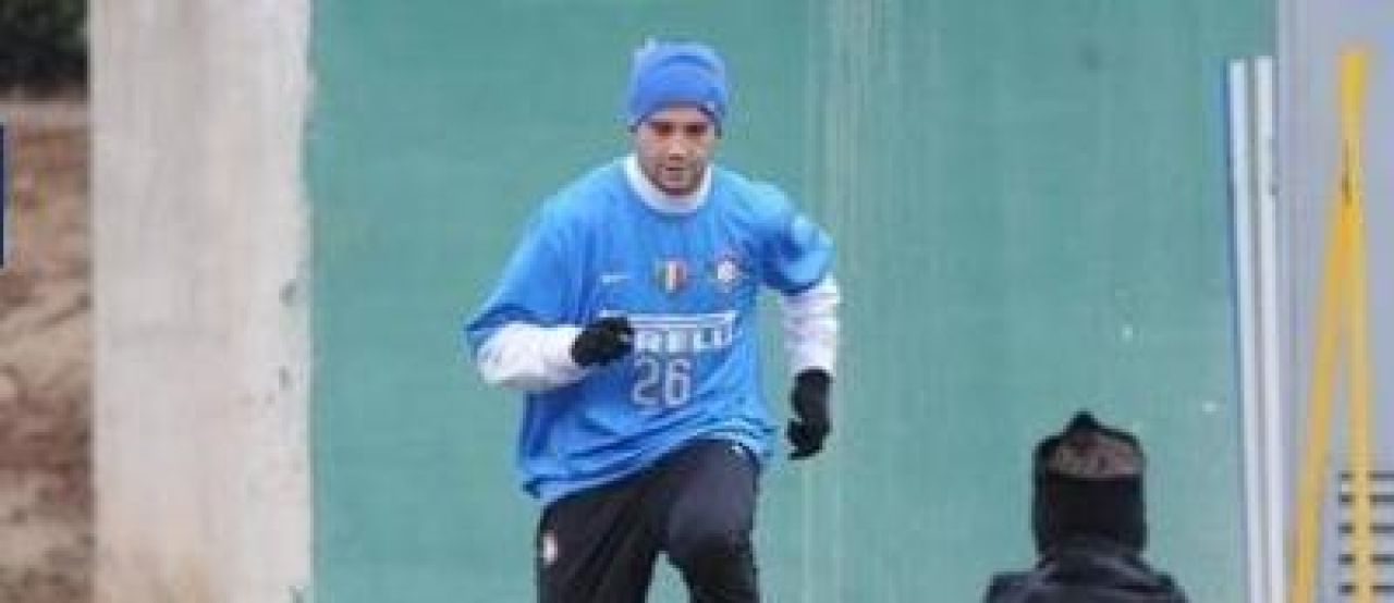 Primele imagini cu Chivu la antrenament dupa operatie: