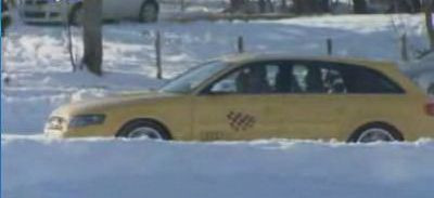 VIDEO:&nbsp;Un Audi face senzatie pe partie!