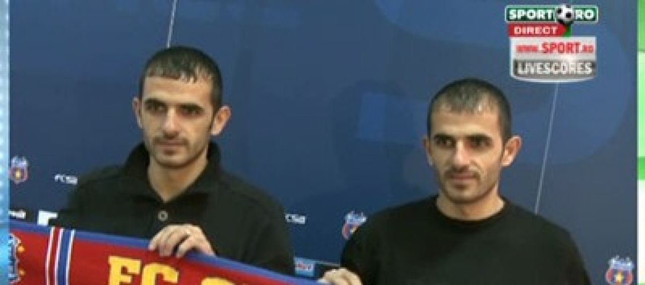 VIDEO: Fratii Karamyan au semnat cu Steaua! Argaseala: