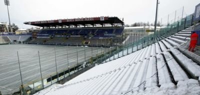 FOTO! Parma - Inter, amanat! Stadionul Parmei, ingropat in zapada!