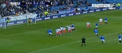VIDEO! Ca Beckham in zilele bune! Vezi golul zilei dat in Scotia de Rangers!