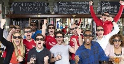Tehnologia Avatar in Premier League! Premiera: Arsenal - United, transmis in format 3D in Anglia!