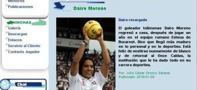 Dayro, prezentat ca un erou la Once Caldas: M-am intors sa fiu golgeter!