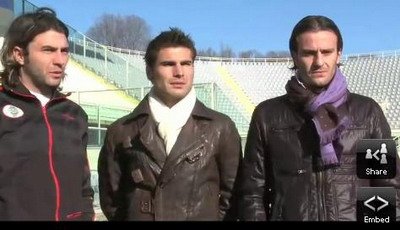 VIDEO:&nbsp;Consuelo a dat tonul! &nbsp;Mutu a filmat impreuna cu Gilardino si Frey pentru Haiti!