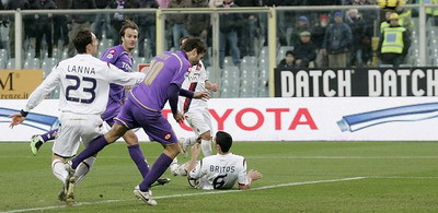 VIDEO / Mutu, la golul 5 in 2010! Fiorentina 1-2 Bologna