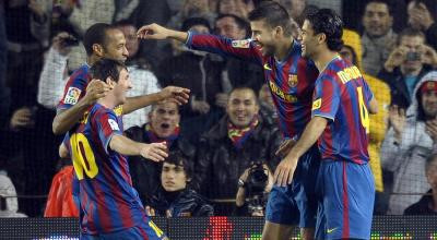 REVANSA! Barcelona 4-0 Sevilla, Messi la golurile 100 si 101! Vezi ce super dubla a reusit