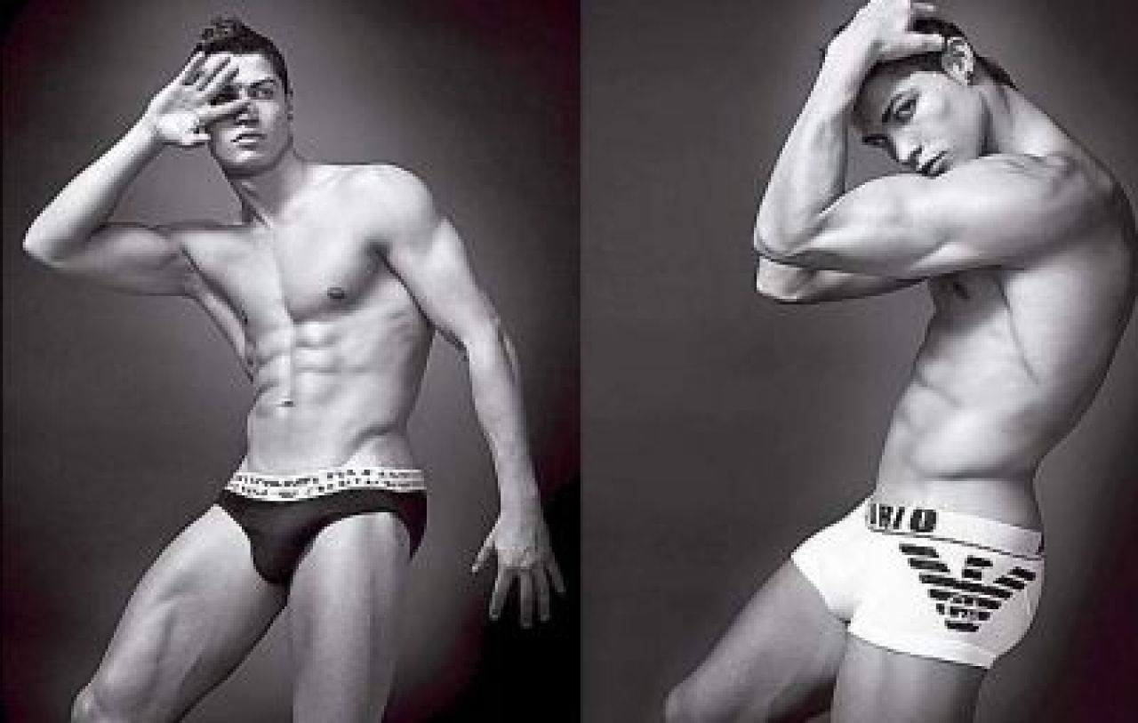 FOTO! Cristiano Ronaldo si Megan Fox, in lenjerie intima Armani!_1