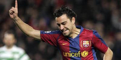 Mai tare decat Messi si Ronaldo: Xavi, cel mai bun conducator de joc din 2009!